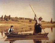 William Sidney Mount Eel Spearing at Setauket oil painting